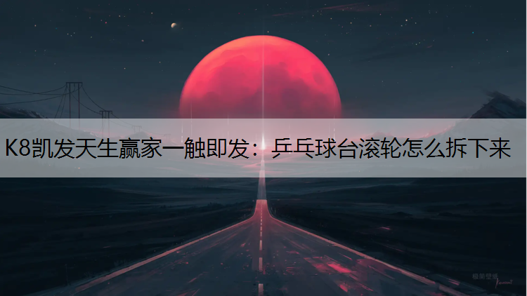 乒乓球台滚轮怎么拆下来